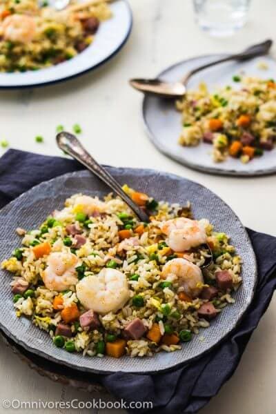 Shrimp Fried Rice 扬州炒饭 Yang Zhou Chao Fan Omnivore s Cookbook