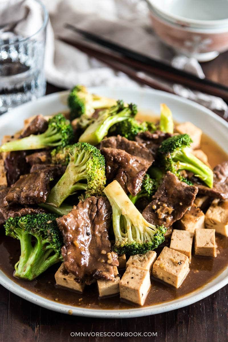 Chinese Beef and Broccoli with Tofu (One Pan TakeOut) Omnivore's