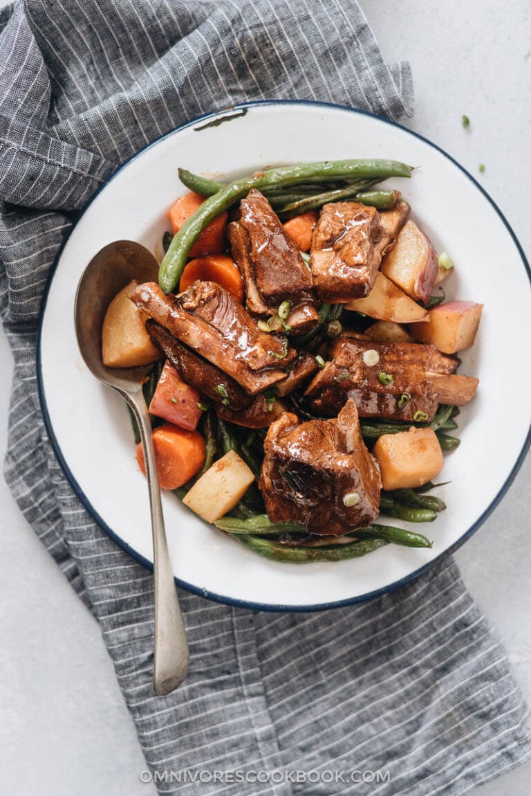 Braised Rib Tips Mom's Best Braised Pork Ribs - Omnivore's Cookbook