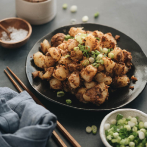 Chinese Sauteed Potato with bold spice mix