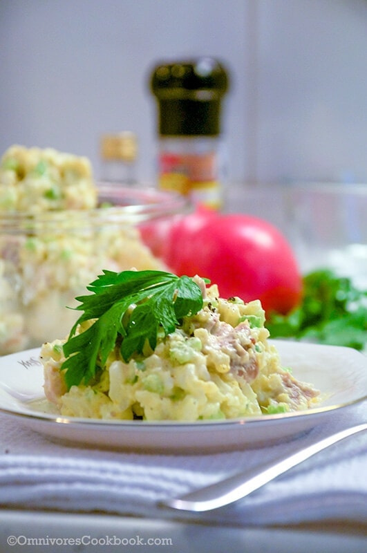 Creamy Chicken Potato Salad | Omnivore's Cookbook