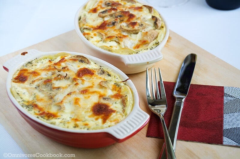 Russian Fish au Gratin