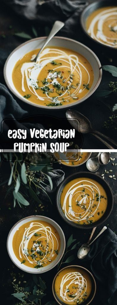 Easy Vegetarian Pumpkin Soup - Omnivore's Cookbook