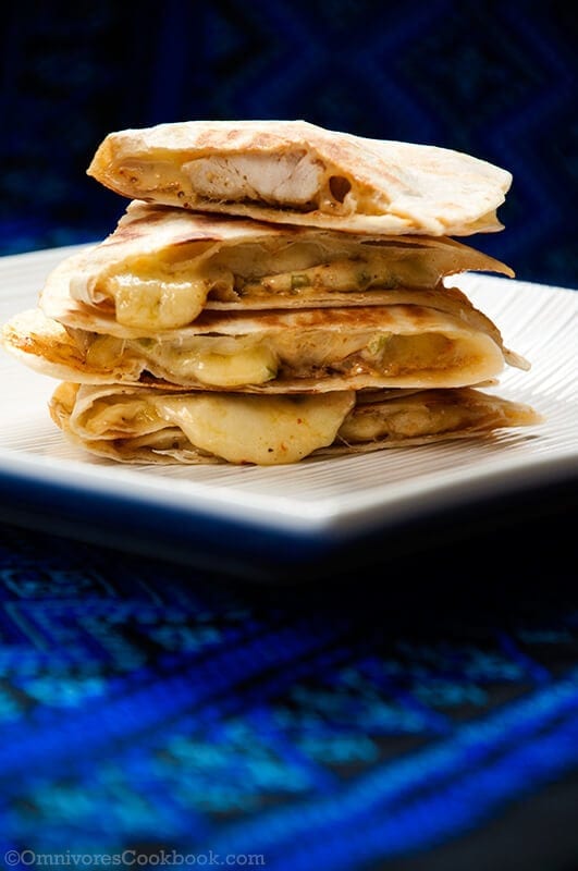 Taco Bell Chicken Quesadilla - Omnivore's Cookbook