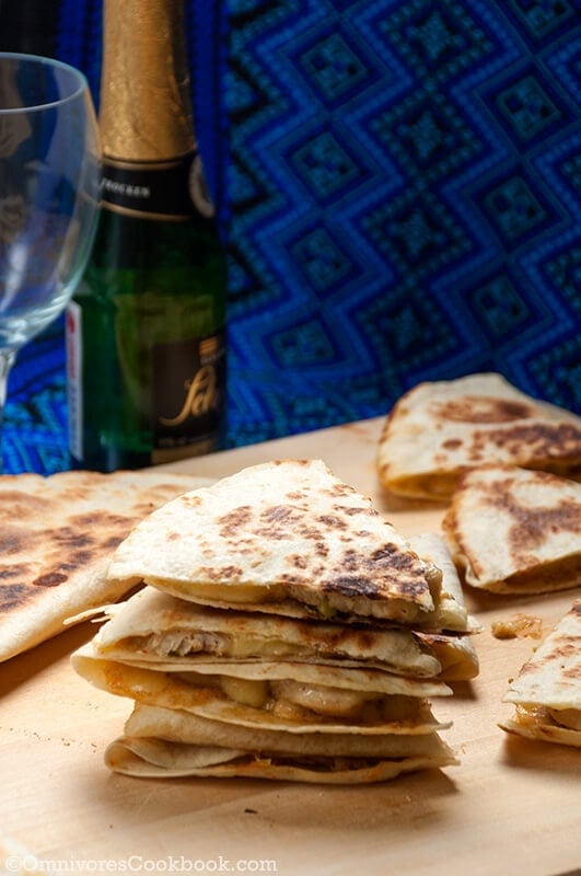 Taco Bell Chicken Quesadilla - Omnivore's Cookbook