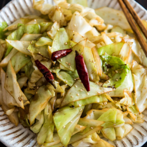 Chinese 4 Ingredient Fried Cabbage Omnivore S Cookbook