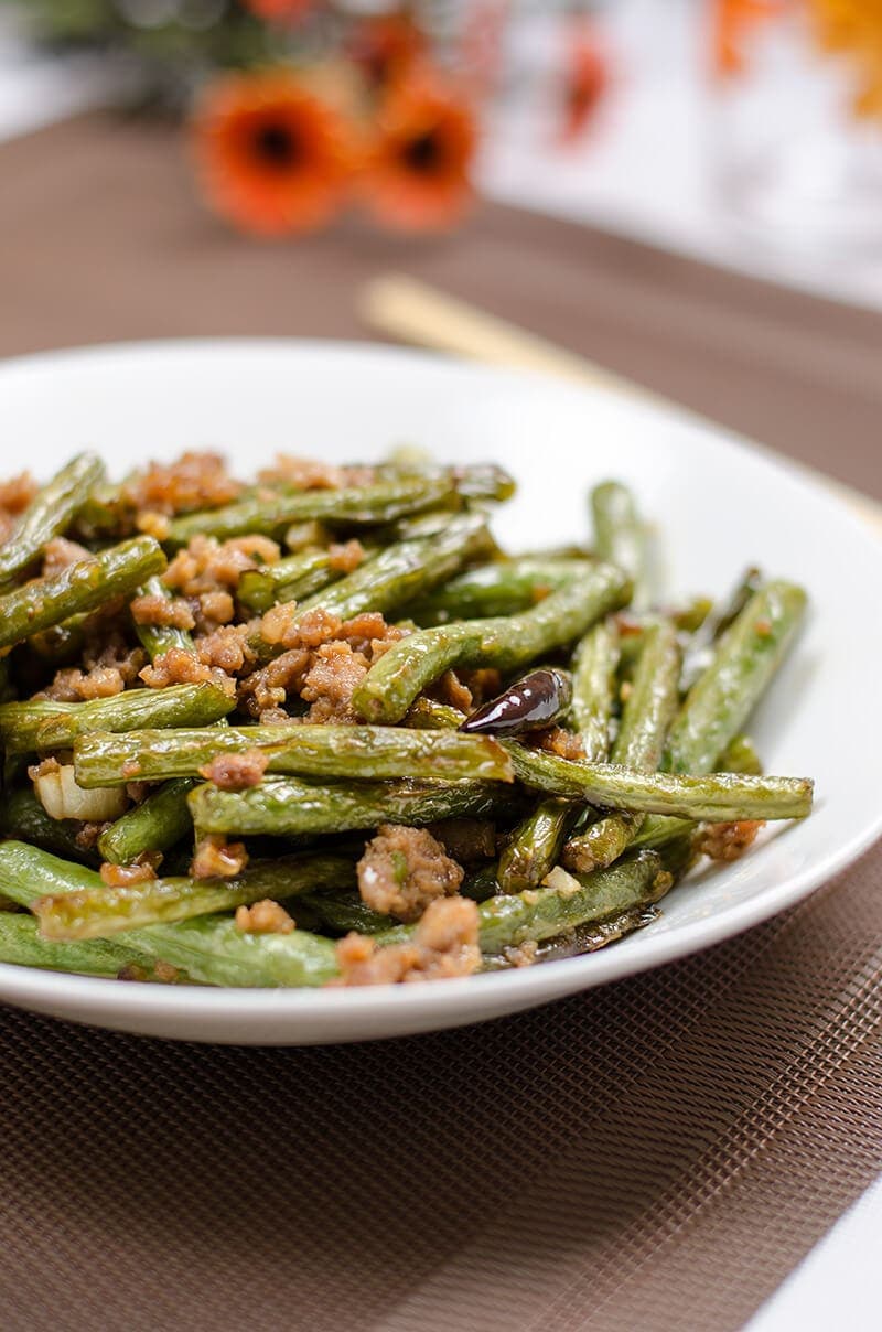 Chinese Dry-Fried Green Beans and Pork | Omnivore's Cookbook