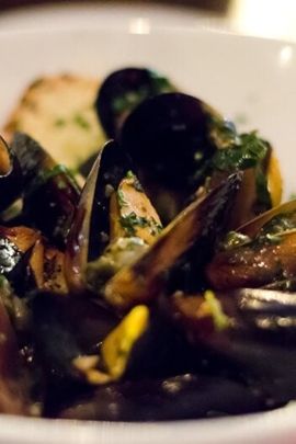 Dinner at Nando Milano Trattoria - mussels