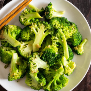 Use 5 minutes and 3 ingredients to create the best broccoli dish!