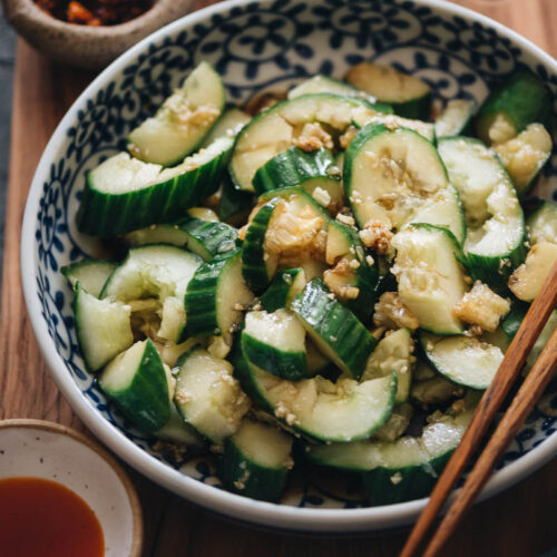 Easy Chinese Cucumber Salad 拍黄瓜 Omnivores Cookbook