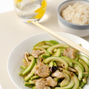 Zucchini and Pork Stir-Fry | Omnivore's Cookbook