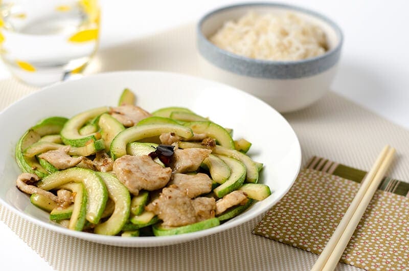 Zucchini and Pork Stir-Fry | Omnivore's Cookbook