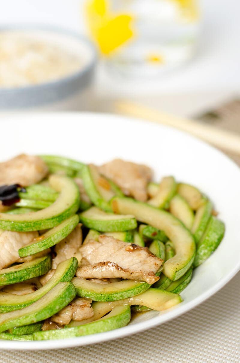 Zucchini and Pork Stir-Fry | Omnivore's Cookbook