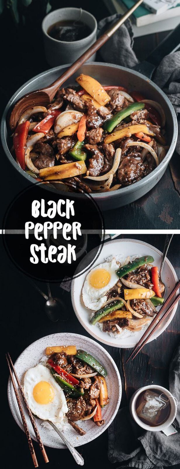 Black Pepper Steak (黑椒牛柳) - Omnivore's Cookbook