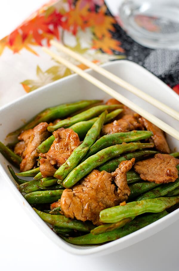 Curry Pork and Green Beans Stir Fry - Omnivore's Cookbook