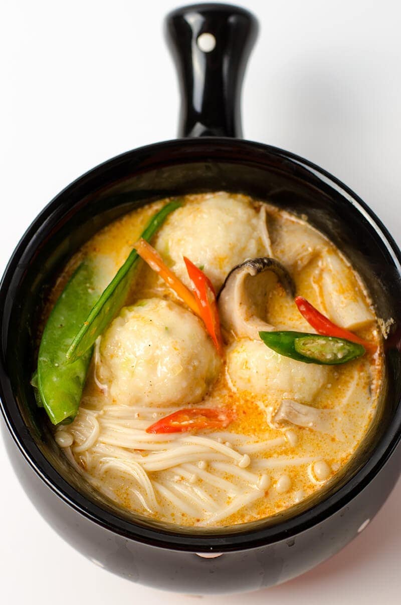 Thai Coconut Soup with Fish Ball | Omnivore's Cookbook