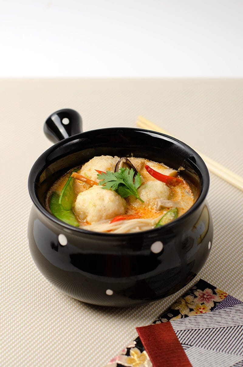 Thai Coconut Soup with Fish Ball | Omnivore's Cookbook