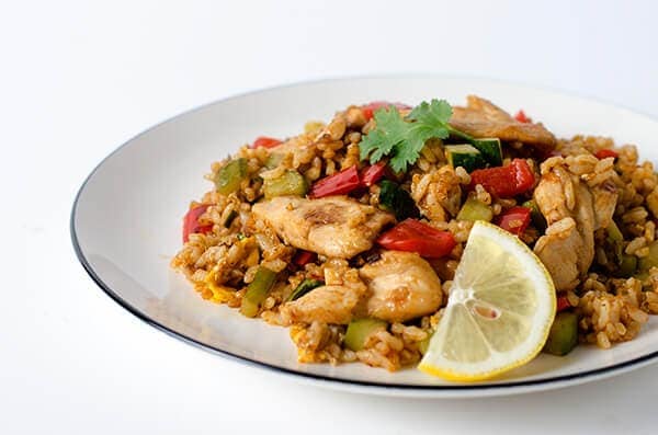  Arroz Frito con Pollo al Curry Tailandés | Omnivore's Cookbook