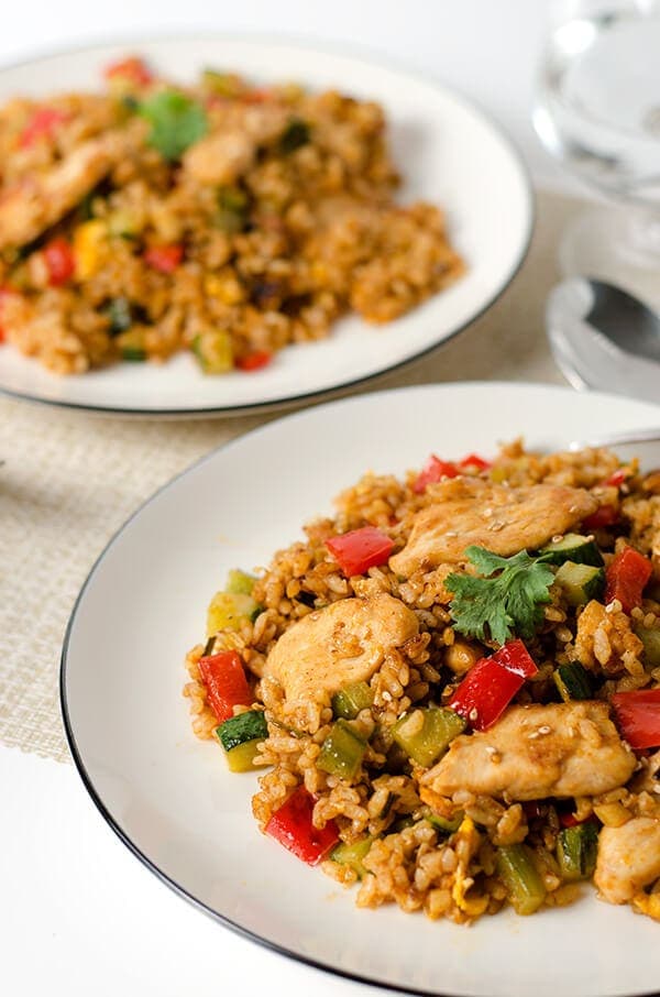  Thai Curry Chicken Fried Rice / Omnivore 's Cookbook