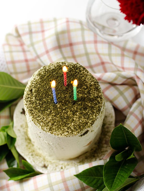 make a single serving matcha cake! - YouTube