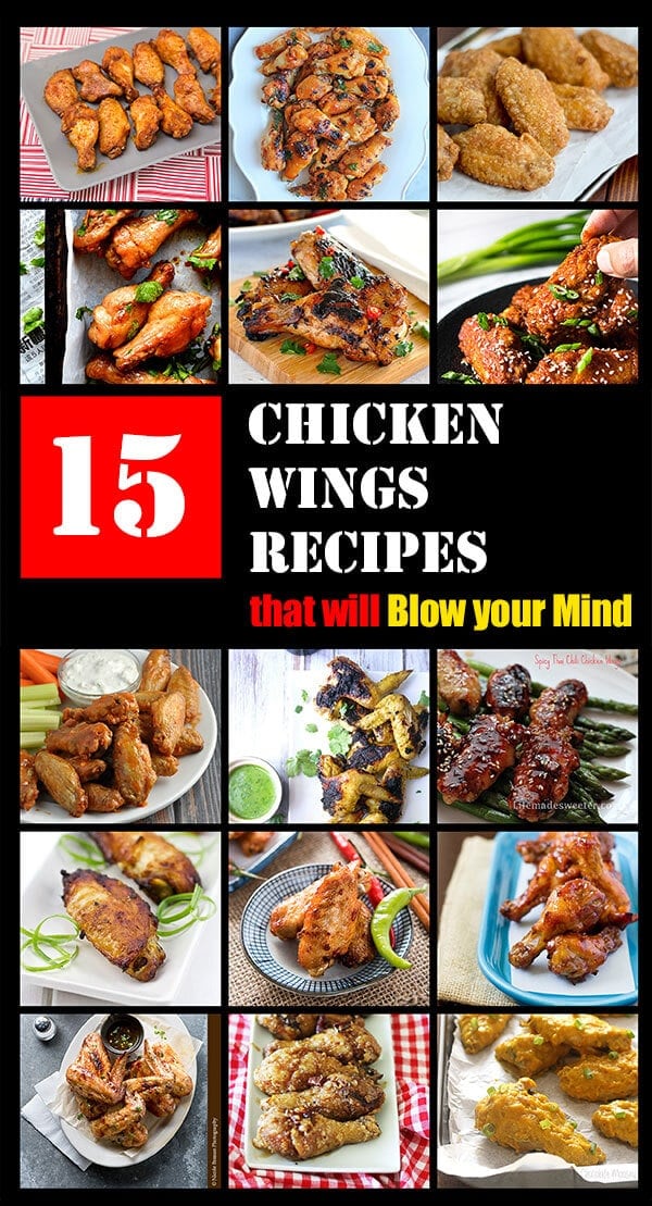 15 Chicken Wings Recipes that Will Blow your Mind | omnivorescookbook.com