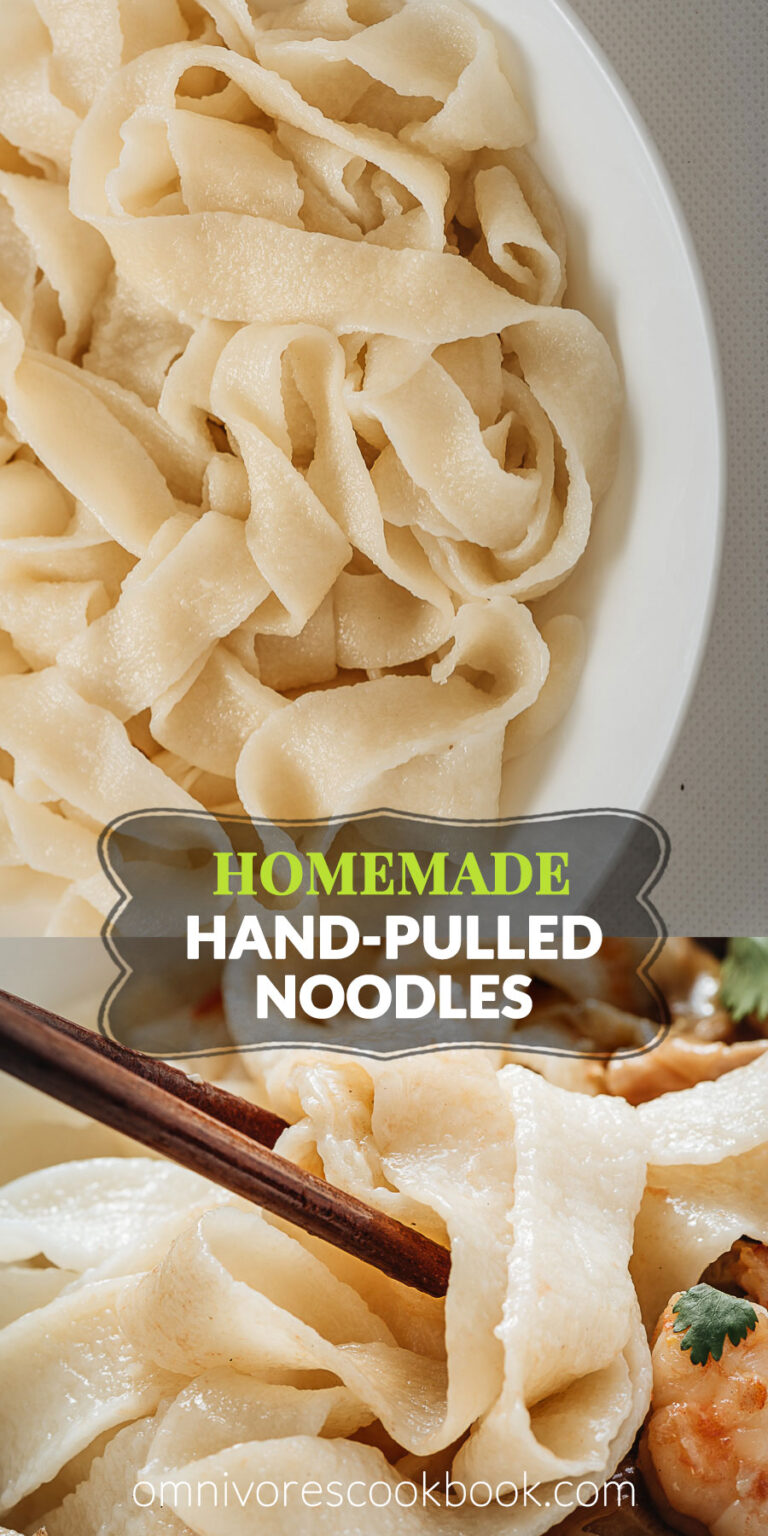Easy Hand-Pulled Noodles (拉面, la mian dough) | Omnivore's Cookbook