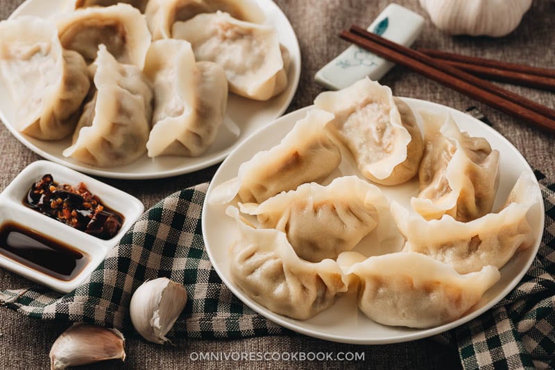 Water boiled lamb dumplings