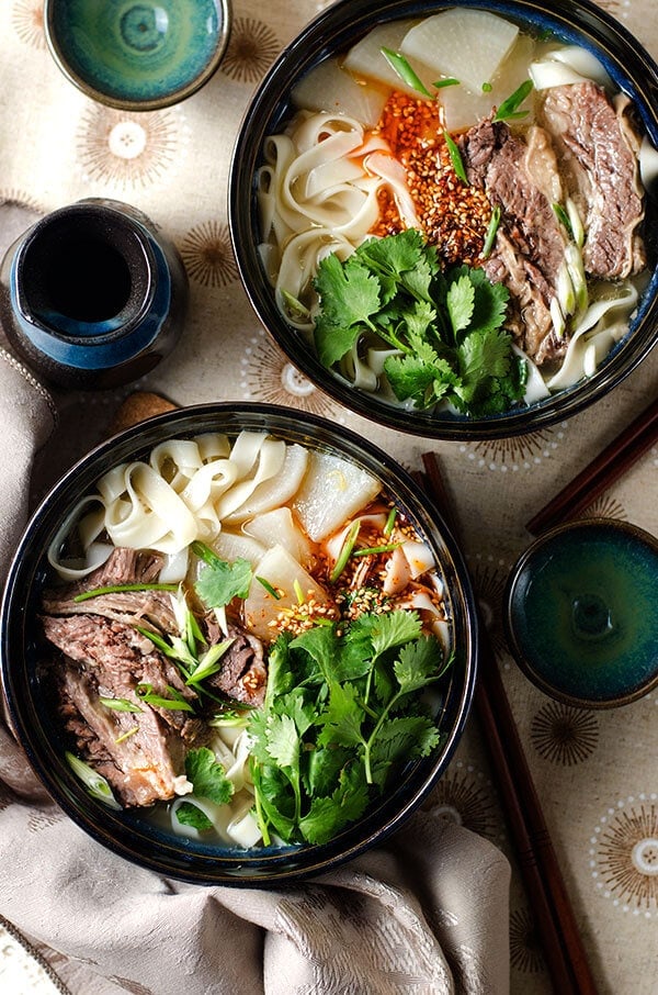 Lanzhou Beef Noodles | omnivorescookbook.com