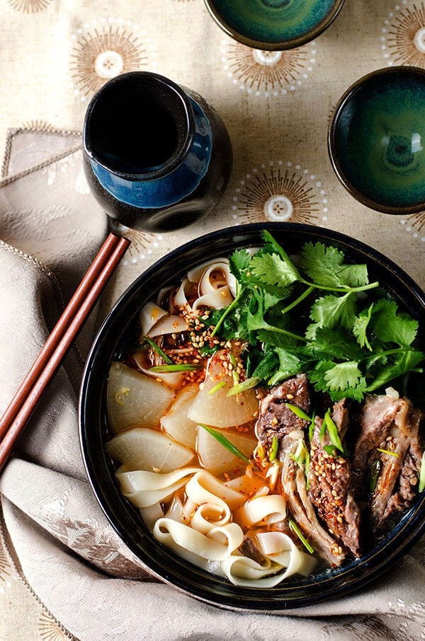 Lanzhou Beef Noodles | omnivorescookbook.com