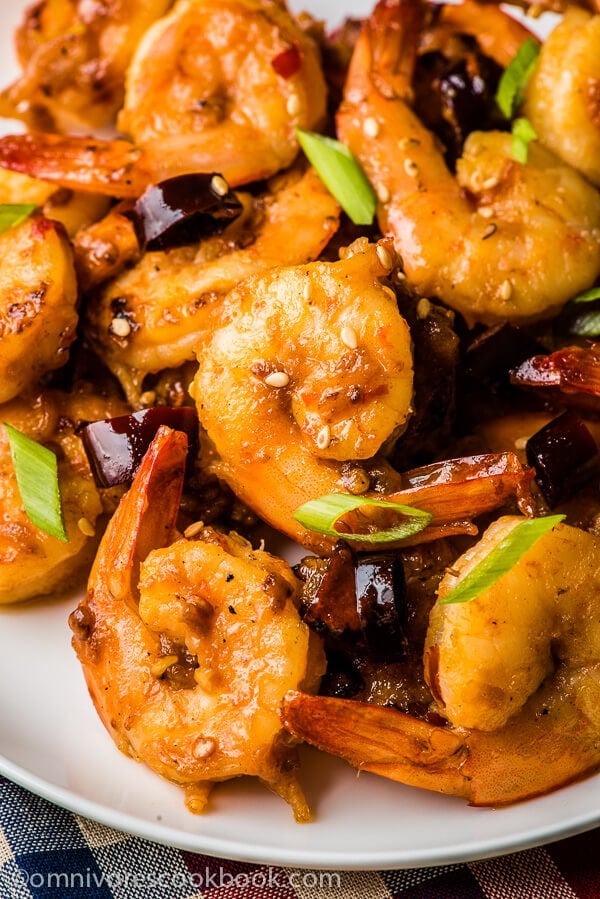 Sichuan Spicy Shrimp Stir-Fry | Omnivore's Cookbook