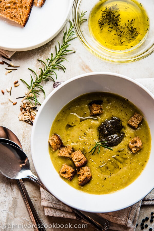 Instant Pot Split Pea Soup (Turkish Recipe, Vegan, Gluten-Free)