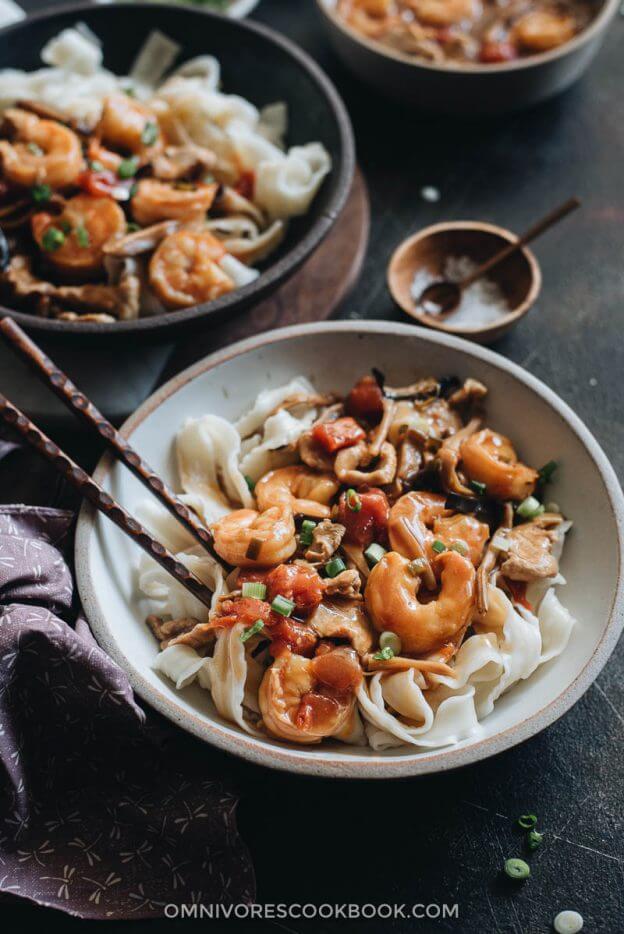 The Best Chinese Noodle Sauce (Da Lu Mian, 打卤面) Omnivore's Cookbook