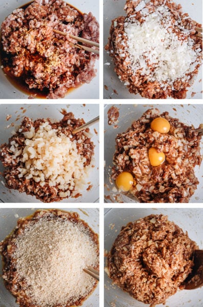 Chinese Lion’s Head Pork Meatballs (狮子头) - Omnivore's Cookbook