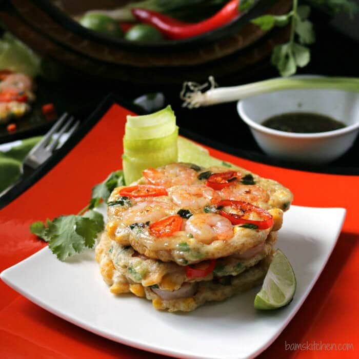 Thai Shrimp Pancakes