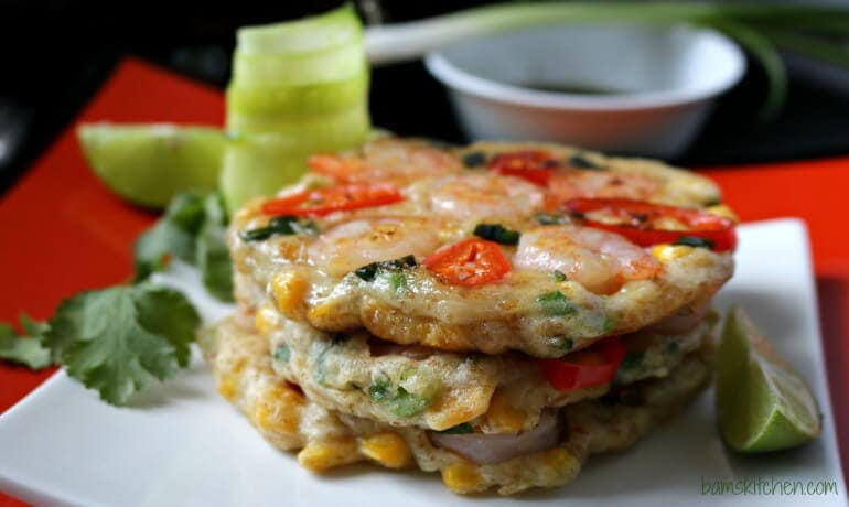 Thai Shrimp Pancakes