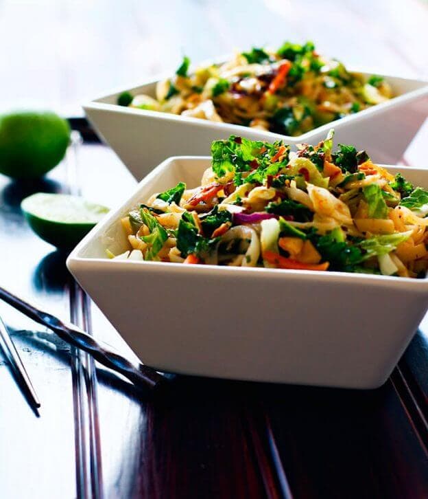 Spicy Rice Noodle Salad Omnivore's Cookbook