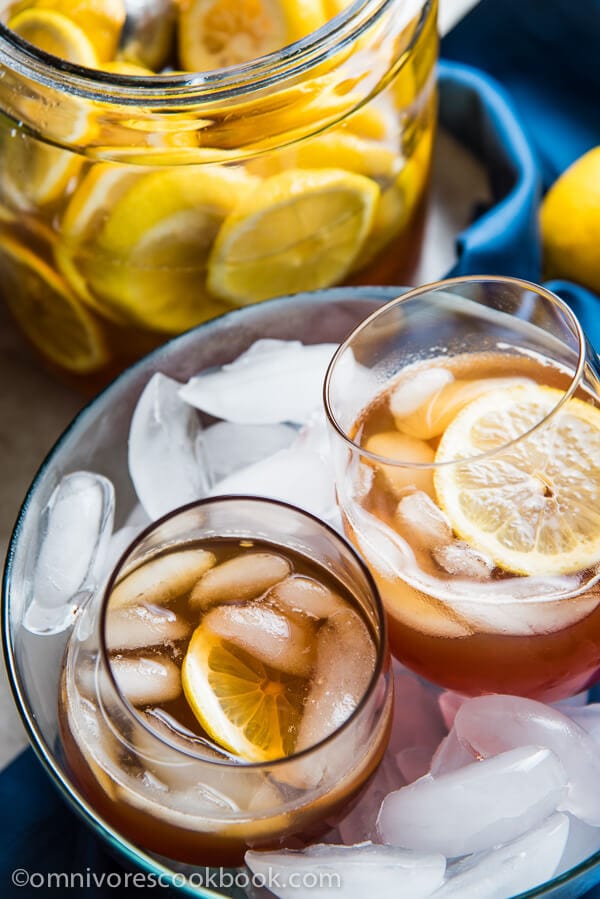 The Best Honey Lemon Tea - This recipe marinates sliced lemons in honey to create a much richer and smoother body. It’s soothing, healing, and so comforting! | omnivorescookbook.com