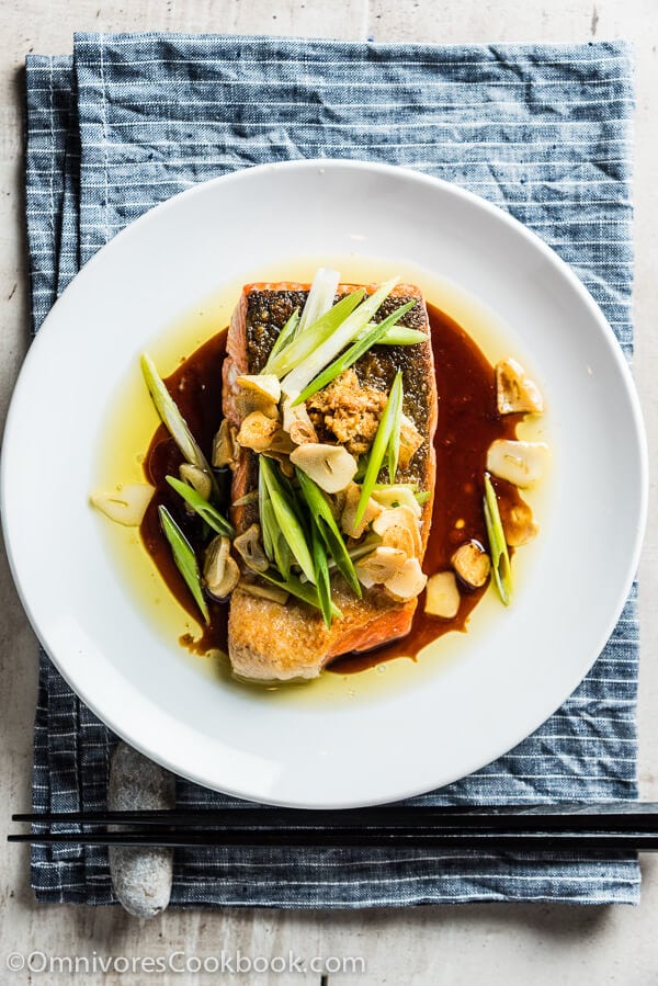 crispy-salmon-with-ginger-soy-sauce-omnivore-s-cookbook