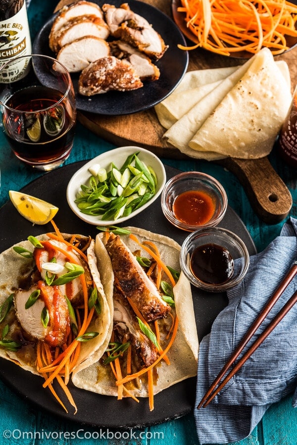 Crispy Chicken without Deep-Frying (香酥鸡) - This recipe offers a new approach to creating crispy and flavorful fried chicken on the stovetop using the minimum amount of oil. | omnivorescookbook.com