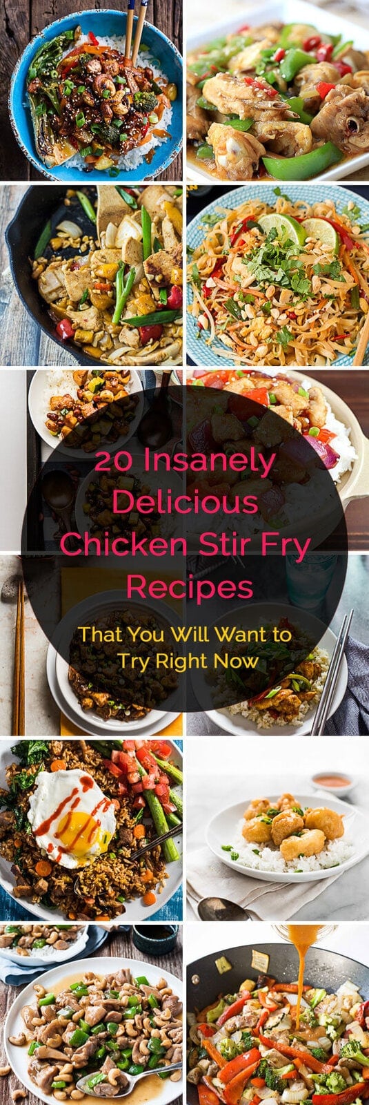 20 Insanely Delicious Chicken Stir Fry Recipes That You Will Want to Try Right Now