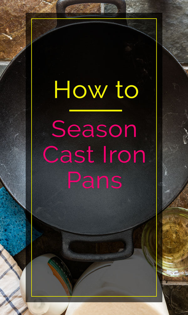 How to Care and Season Cast Iron Cookware (video)