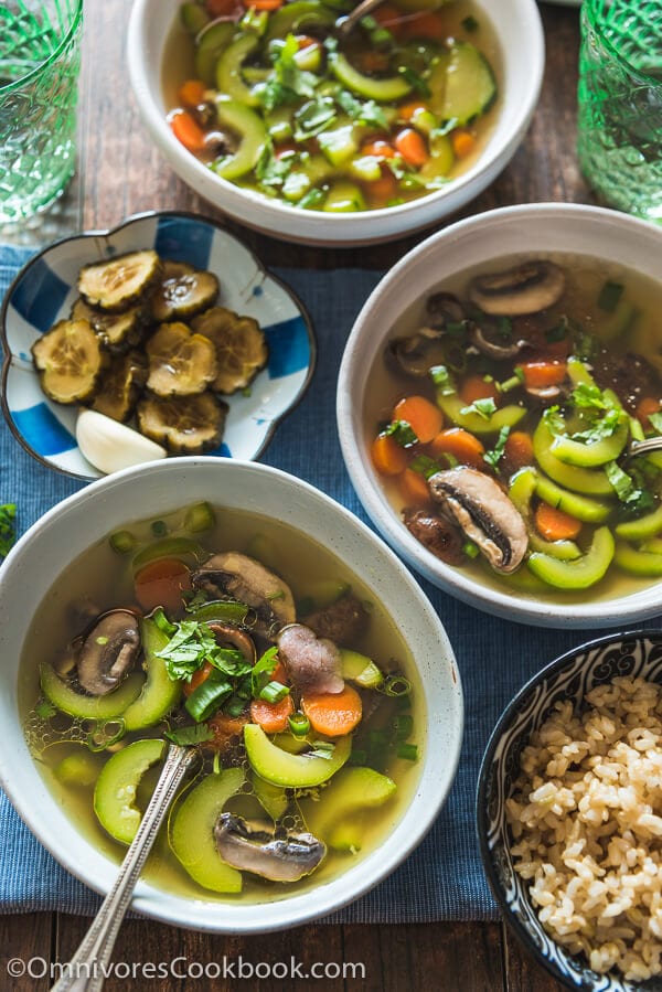 Pressure Cooker Chicken Soup with Frozen Chicken