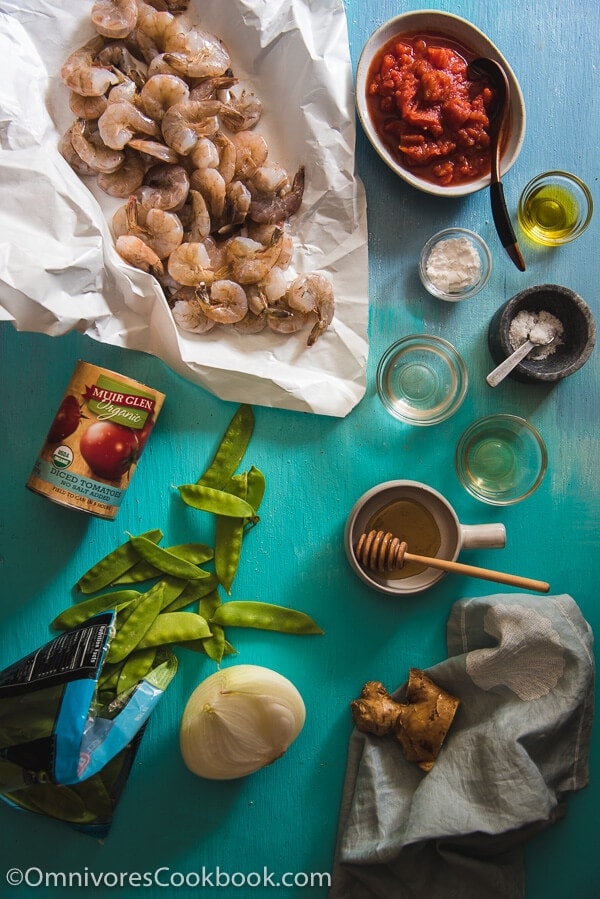 Tomato Shrimp Stir Fry Recipe (番茄炒虾仁) - A classic homestyle Chinese dish that requires 15 minutes to get ready and guarantees the freshest results.