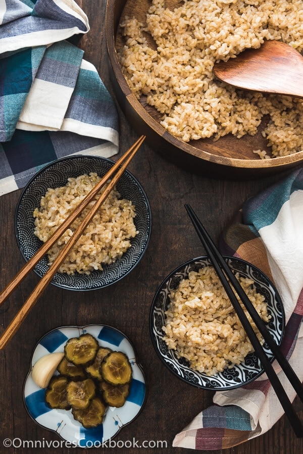 Pressure Cooker Brown Rice - Omnivore's Cookbook