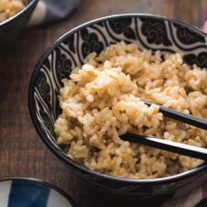 Pressure Cooker Brown Rice - Learn how to use minimum time and prep to cook perfect fluffy brown rice, and how to store and reheat it properly.