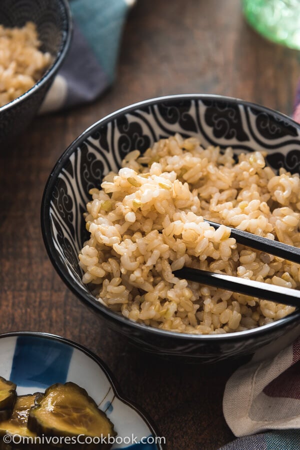 Pressure Cooker Brown Rice - Omnivore's Cookbook