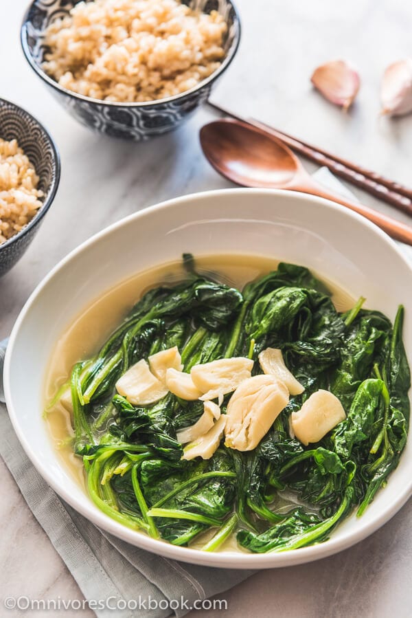 Chicken spinach deals soup