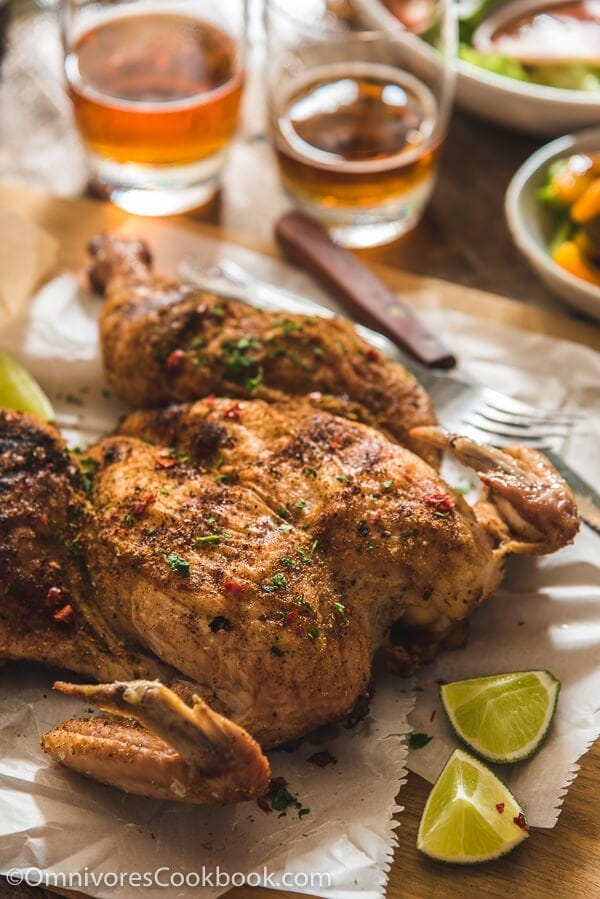 Grilled Five Spice Chicken - Learn the dry rub mix for the juiciest and most flavorful chicken on the grill. No marinating needed!