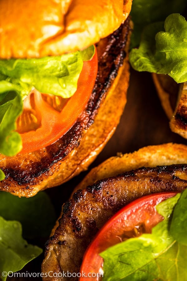 Macanese Pork Chop Bun (猪扒包) - A finger-licking tasty sandwich that is easy enough to make for a weekday dinner and fancy enough to serve at a party.