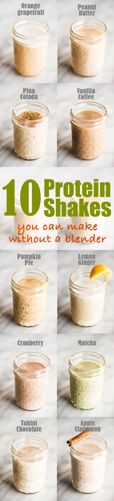 10 Easy Protein Shake Recipes You Can Make Without A Blender Omnivore S Cookbook